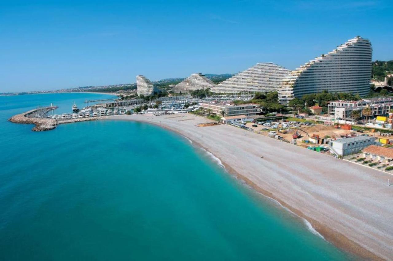 Charmant Studio Proche De Nice A 300M Des Plages Apartment Villeneuve-Loubet Luaran gambar